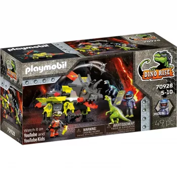 70928 Dino Rise Robo-Dino máquina de combate, brinquedo de construção