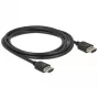 Cabo HDMI DeLOCK 85294 2 m Type-A macho para macho preto