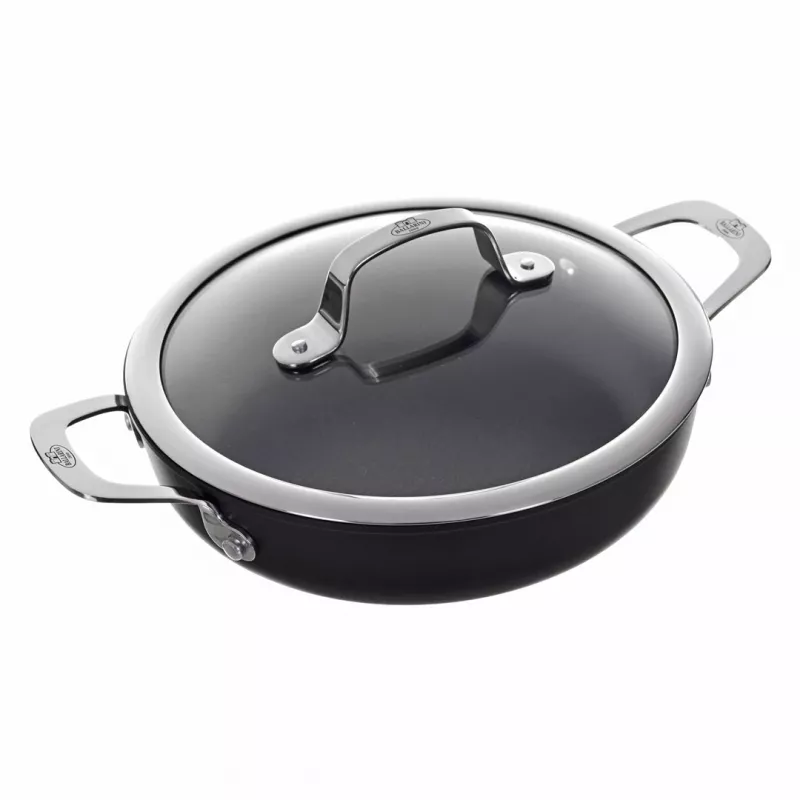 Frigideira funda BALLARINI Alba ALBG3ED.24D com 2 pegas 24 cm