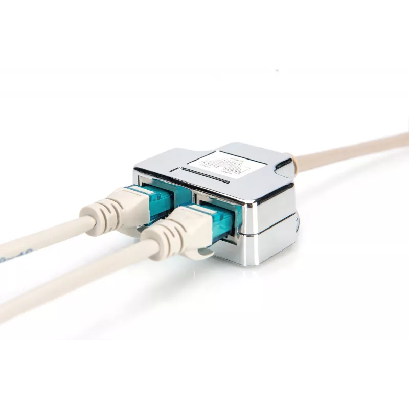 Adaptador de cabo de patch Digitus CAT 5e blindado 1:1