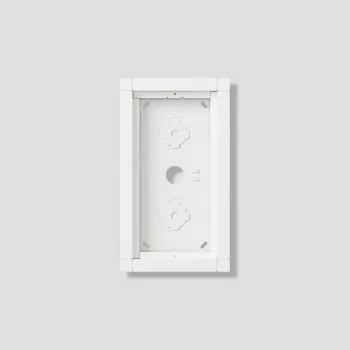 Caixa de superfície Siedle GA 612-2/1-01 W branco (210012240-00)