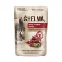 SHELMA vaca suculenta em molho - alimento húmido para gatos - 85g