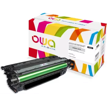 Armor - preto - compatível - cartucho de toner - para HP Color LaserJet Enterprise CP4025dn, CP4525dn, CP4525n, CP4525xh (K15387OW)