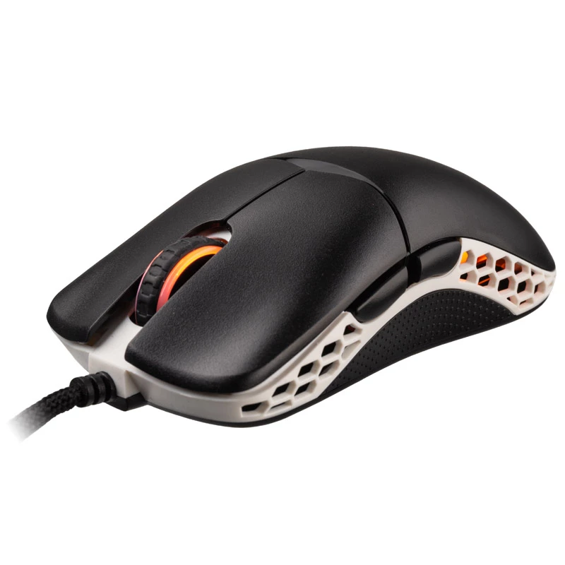 Rato Ducky Feather, Gaming, Ambidextro, USB Type-A, Ótico, 16000 DPI