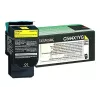 Lexmark - Cartucho de toner - Rendimento especialmente elevado - 1 x amarelo - 4000 páginas - LRP / LCCP (0C544X1YG)