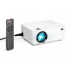 Projetor de distância padrão Technaxx TX-113 1800 ANSI lúmenes LED 800x480 branco