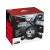 Volante nano rs RS700 com fios USB rotação 270°, 10 botões, pedais, vibração, cabo de 1,8 m