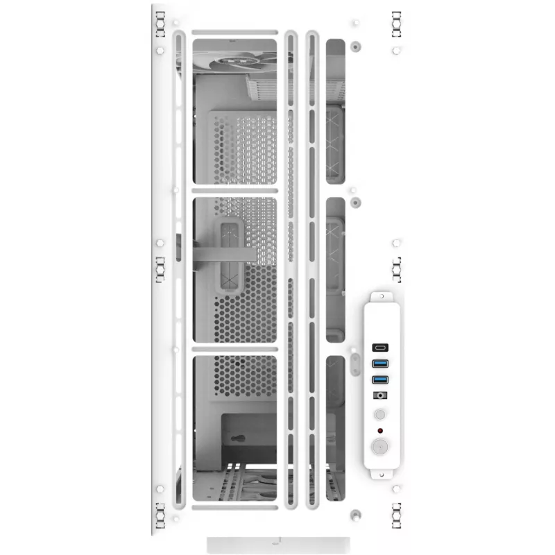 Caixa E-ATX Thermaltake AX500 Grand Tour com janela lateral de vidro (branco)
