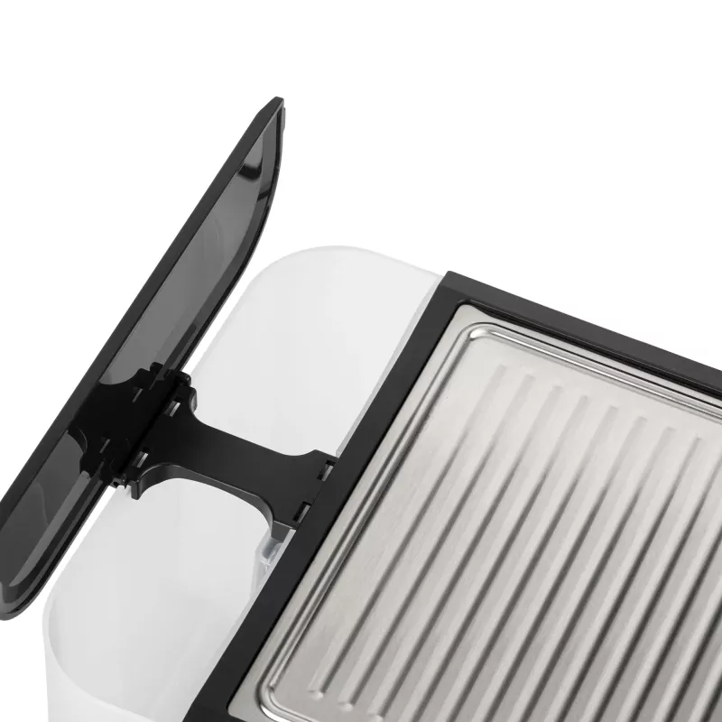 Jata JECA2525 máquina de café expresso, 20 bar, 850 W, depósito de água de 1,8 l, tubo de vapor, preta / aço inoxidável