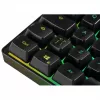 Teclado gaming Deltaco DK240 mini 60% USB, RGB preto