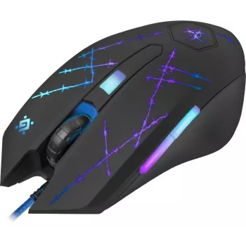 Rato gaming Defender Forced GM-020L ambidestro USB Type-A ótico 3200 DPI