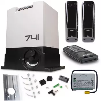Motor para portão de correr FAAC Delta 3 Kit 741 — para portões até 900 kg, modelo de kit 741