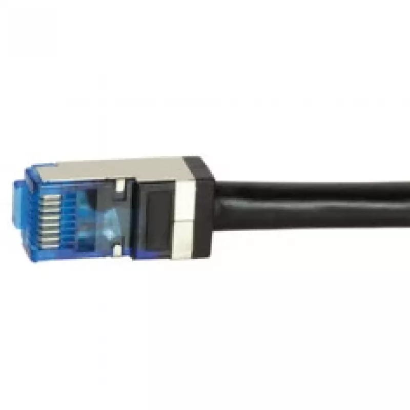 Cabo de rede LogiLink CQ7093S RJ-45 Cat6a 10 m preto