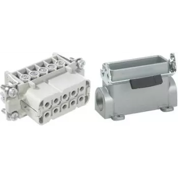 LappKabel Conjunto de conectores EPIC®KIT H-A 10 75009628 10 + PE parafusos 1 conjunto (75009628)