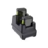 Carregador móvel para dispositivo Zebra CRD-WS5X-2SCV-01 para leitor de códigos de barras, preto, AC, interior