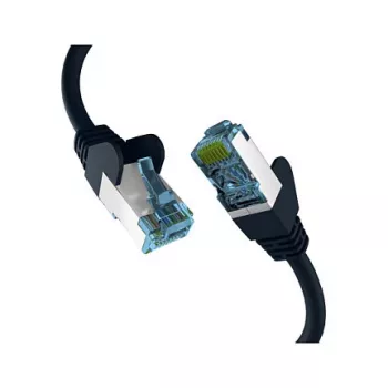 EFB-Elektronik Cabo de rede RJ45 Cat.7 cabo bruto preto 0,25m S/FTP PIMF LAN DSL Fabricante: EFB Elektronik (EC020200148)