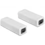 Conector fêmea Mini DisplayPort DeLOCK 65450 branco