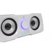 Sistema de altifalantes White Shark GSP-968 Mood RGB Gaming 2.2 Branco