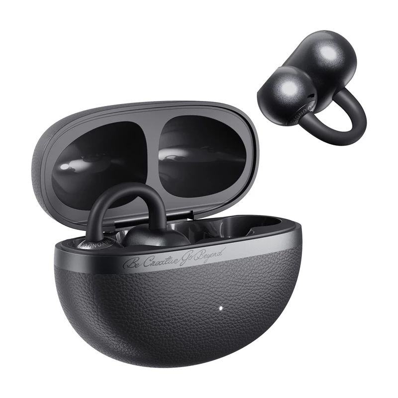 Auscultadores QCY auriculares sem fios Crossky C50 cinzento
