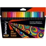 Conjunto de canetas de feltro BIC Intensity Up com 24 unid. 978035