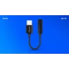 Adaptador áudio USB-C Jack 3,5mm AK-74