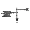 Suporte de parede para monitor SBOX LCD-LM01-2 para ecrãs 13–27 polegadas, carga máx. 12 kg, VESA 100x100