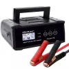 Carregador de bateria QOLTEC 52514 — 12V/24V, 25A, para baterias AGM/GEL/SLA com visor LCD