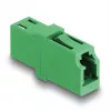 Acoplador de fibra ótica LC simplex fêmea para LC simplex fêmea APC verde DeLOCK 87984