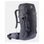 Mochila DEUTER Futura Air Trek 45 L — mochila de alpinismo unissexo, 45 L (expansível até 55 L), 2 kg, abertura superior, preto