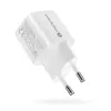 Carregador de parede everActive SC-330Q com 1x USB-A e 1x USB-C conectores, 20W, branco