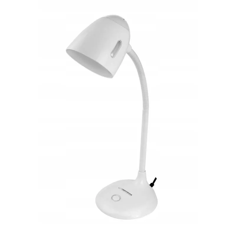Candeeiro de mesa Esperanza ELD110W E27 12 W LED branco