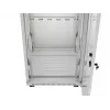 Armário rack de chão LANBERG 19 polegadas 32U 600×600 mm cinzento com portas perfuradas e LCD (embalagem plana)