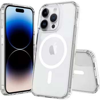 Capa JT BERLIN Pankow Clear MagSafe para iPhone 15 Pro Max 17 cm