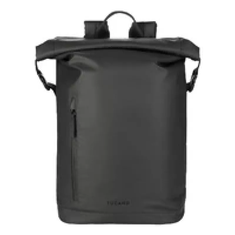 Tucano Rollo BKROL15-BK mochila para portátil de 15,6 polegadas / MacBook Pro de 16 polegadas (40,6 cm), repelente à água, preta