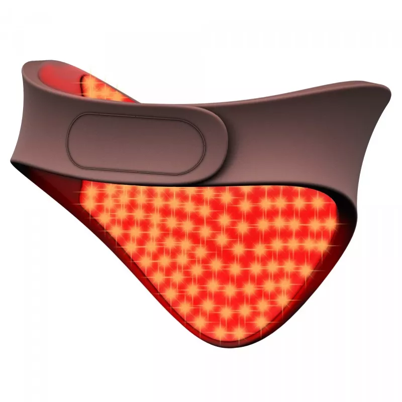 Garett Beauty Skin Ritual máscara LED para rosto e pescoço, castanho