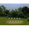 Conjunto de luzes solares para exterior Beper P207ILO050 – 5 luzes à prova de água para jardim e caminho