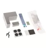 Caixa de alumínio Akasa para Raspberry Pi 4B com kit térmico - prateado (A-RA09-M1S)