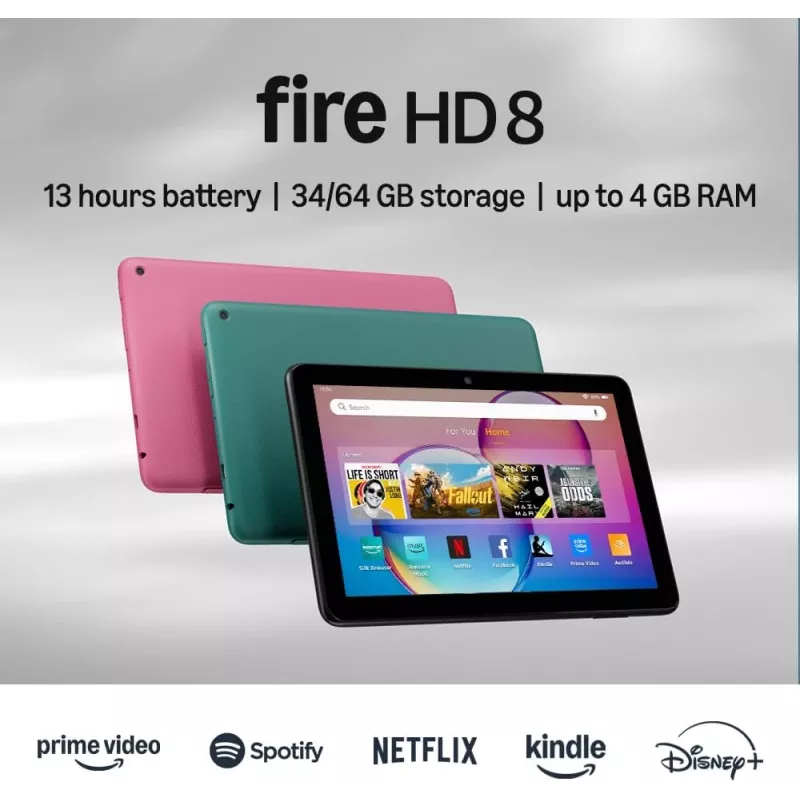 Tablet Amazon Fire HD 8 8 polegadas 2 GHz 3 GB 32 GB