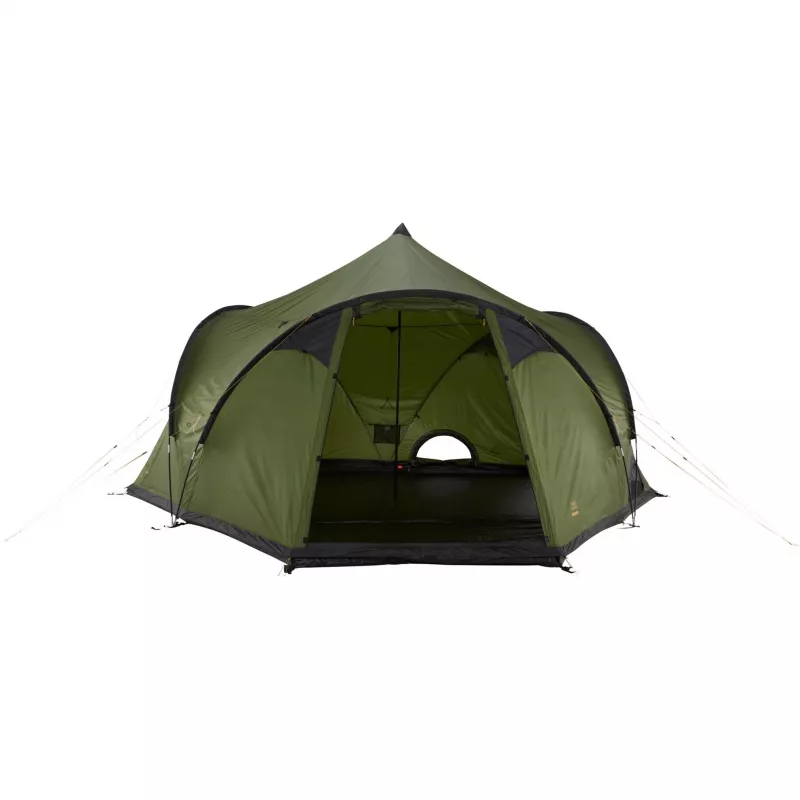 Tenda redonda BLACK KNOB 10, Capulet Olive verde-oliva/castanho