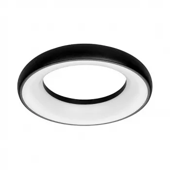 Synergy 21 Candeeiro redondo LED Donut nw preto 35w