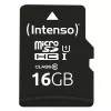 Cartão de memória flash Intenso 16GB microSDHC UHS-I Classe 10