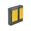Testador de cabos Delock + localizador de portas - conjunto de testador de rede (86407)