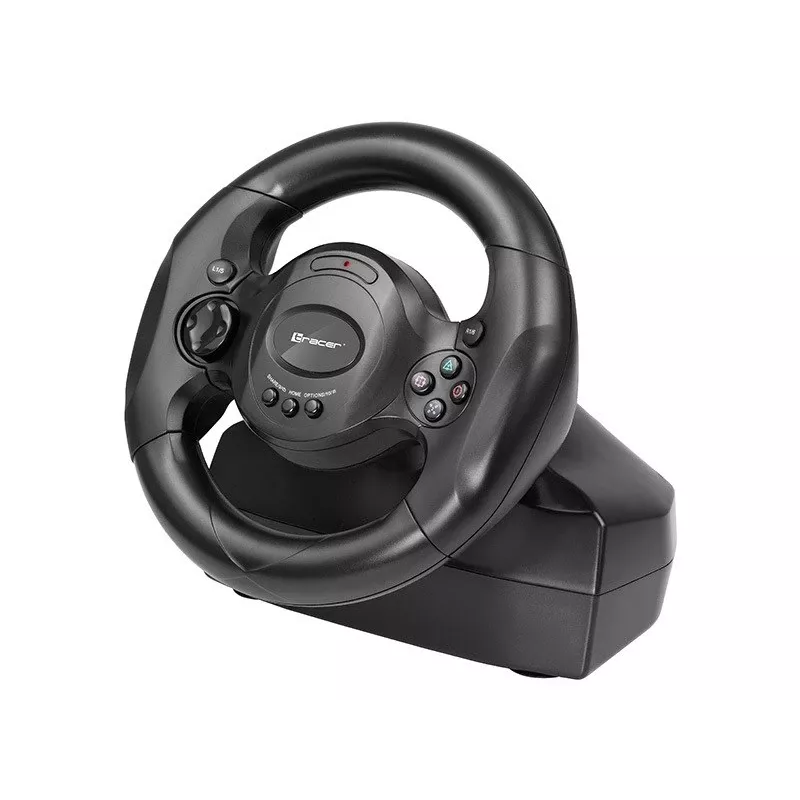 Tracer Rayder 4 em 1 preto volante PC, PlayStation 4, PlayStation 3, Xbox One
