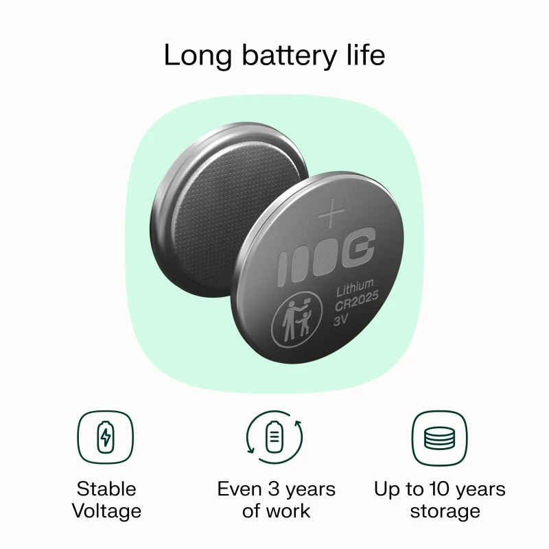 Pilha de lítio botão Green Cell CR2025 3V 160mAh