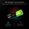 Bateria recarregável Green Cell GR06 AA NiMH 1,2 V 2000 mAh, 2 unid., 50,5 mm