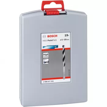 Conjuntos de brocas helicoidais HSS PointTeQ Bosch
