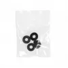 Auscultadores in-ear com design de fecho e microfone