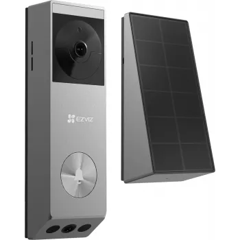 Câmara de segurança EZVIZ EP3x Pro prateada IP65 32GB 2048x1296