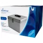 MEDIARANGE BOX76 - caixa de armazenamento - 300 discos - prateado - feltro - plástico - madeira - 120 mm - alumínio