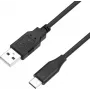 Cabo USB Perixx USB 2.0 ficha USB-A, ficha USB-C® 1 m preto 11796 (11796)